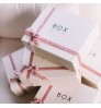 Custom Size And Design Surprise Two-pieces Lid and Base Bow Tie Cardboard Birthday Gift Paper Packaging Box