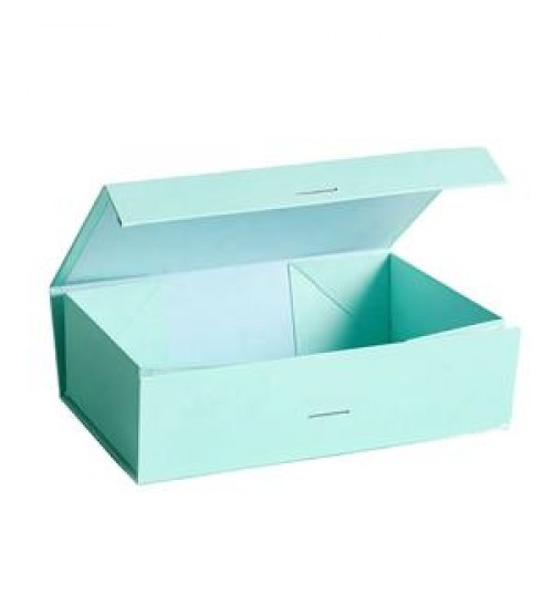 Wholesales Gift Packaging Box Magnet Foldable Clothes Paper Box with Ribbon Closure Custom folding storage box