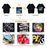 Custom high quality printing Logo man unisex heavyweight 100% Cotton Blank oversized plain T Shirt Plus Size men's t-shirts
