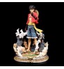 HOT One Piece Figure 34cm Monkey D. Luffy Pvc Resin Action Model Figure Toys Garage Kit Action Figure Gift box Anime Figurine
