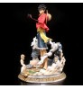 HOT One Piece Figure 34cm Monkey D. Luffy Pvc Resin Action Model Figure Toys Garage Kit Action Figure Gift box Anime Figurine