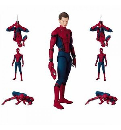 High quality 15CM Spider Man Toys Tom Holland PVC Action Figure Spiderman Collection Toy with box