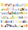 Wholesale Good Quality 2-3cm Mini Child Toy Action Figure pokemon go for Kids