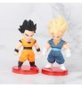 16pcs/set Anime Dragon Ball Z Character Cute Version PVC Action Figure Model Toy 7cm