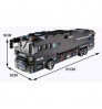 WOMA TOYS Amazon Hottest sale bricks SWAT Mobile combat bus police car army model building block for kids large set Zabawka