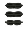 Sleeping 3d Eye Mask for Unisex Geometric Solid Color Ear Muffs & Eye Masks Breathable Multi Color Eyeshade Eye Care