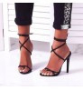 New design candy color flip flops high heels for women fashion trendy ladies heeled sandals hot selling women high heel shoes