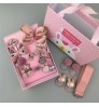 Girl Hot Sale Cute Bow Metal Korean fashion Kid Hair Accessory Set