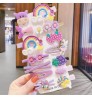 Children's Cute Cartoon Korean Jewelry Princess Headdress Girls Side Clip Bb Hairpin Baby Girl Hair Accessories