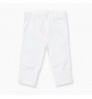 Custom newborn long embroidered baby trousers design 100 cotton clothes Unisex baby pant